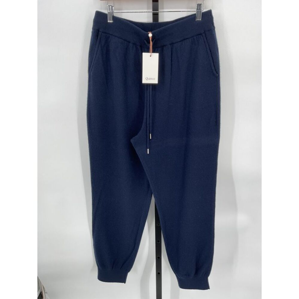 NWT Quince Mongolian Cashmere Joggers - True Navy - Medium